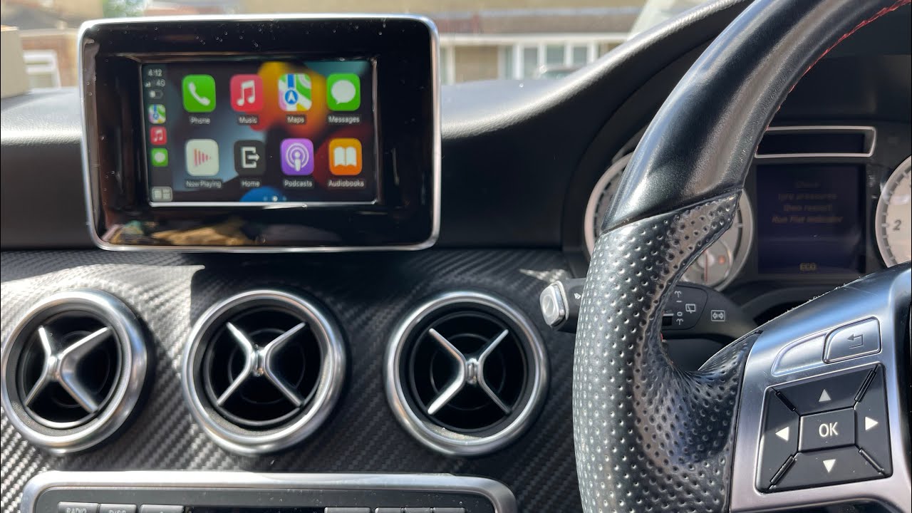 CarPlay wurde erfolgreich auf der Mercedes-Benz A-Klasse W176 eingeführt.