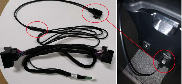 AMI-Kabel anschließen