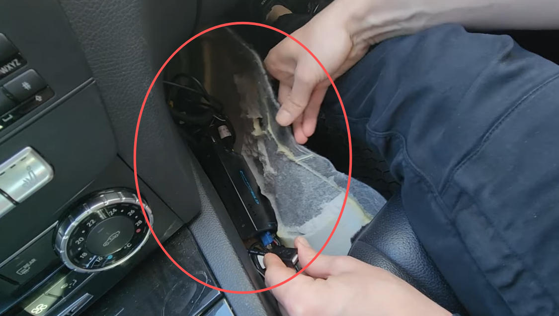 Empfohlene Platzierung der CarPlay Box