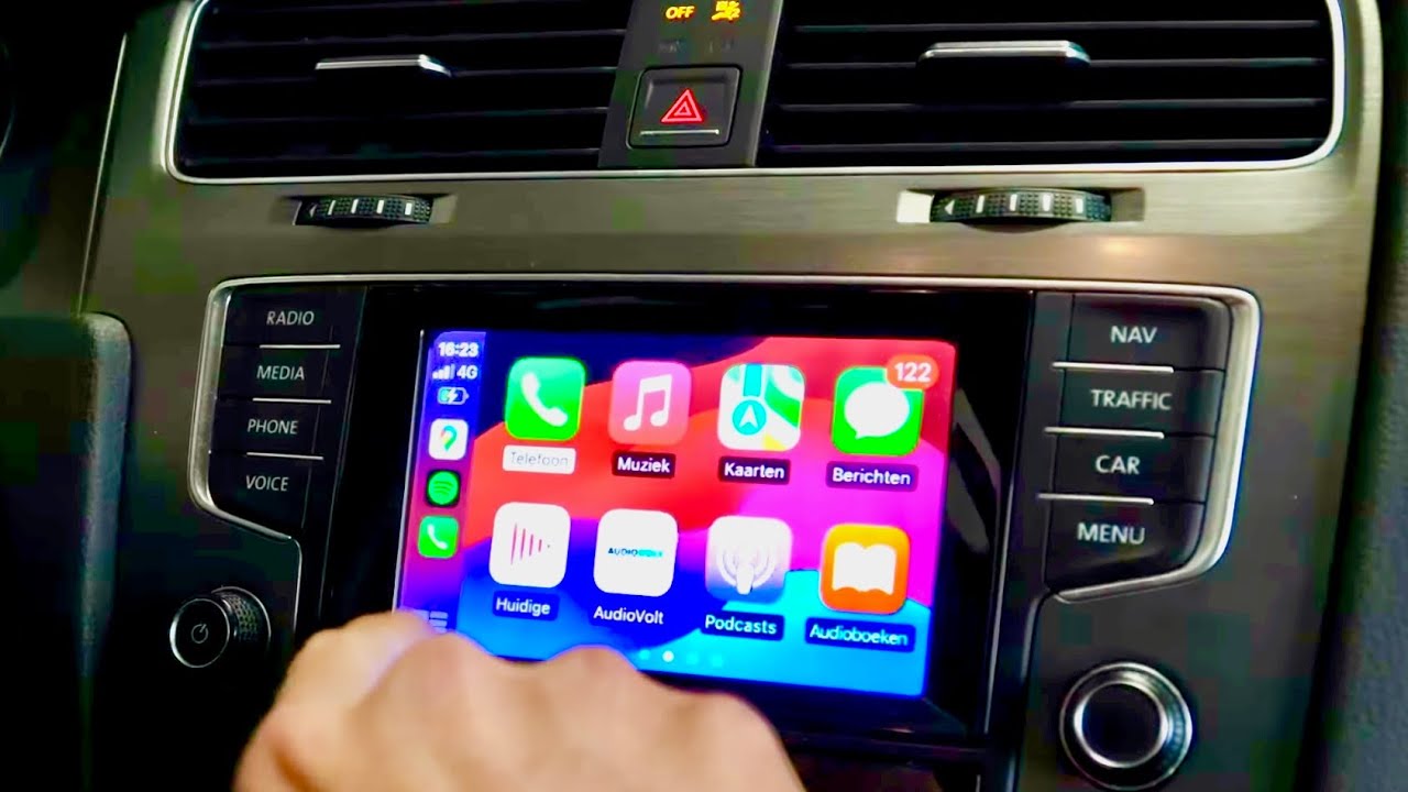 Apple CarPlay erfolgreich im VW Golf 7 aktiviert