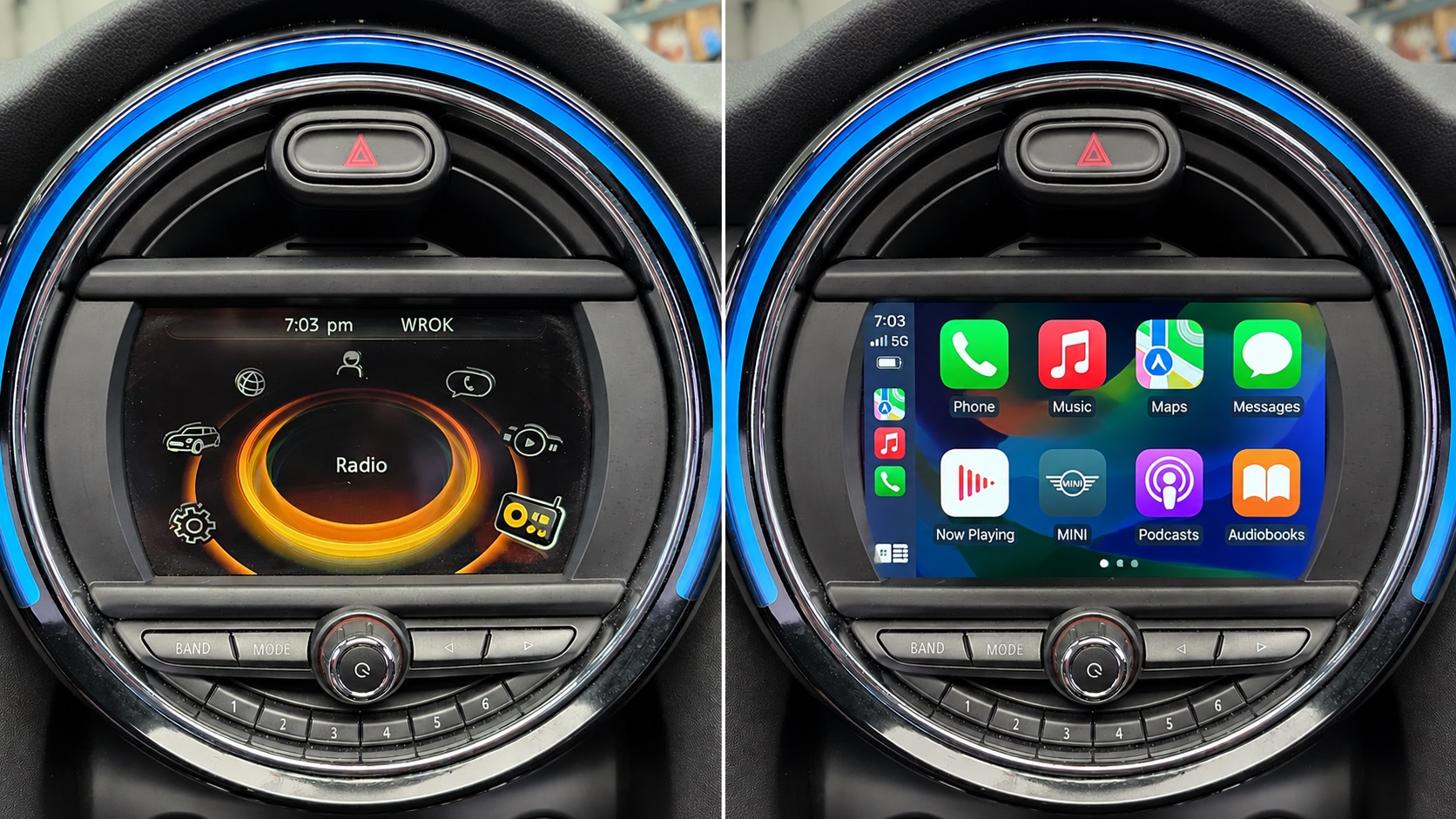 MINI F56 F57 NBT Carplay Android Auto nachrüsten