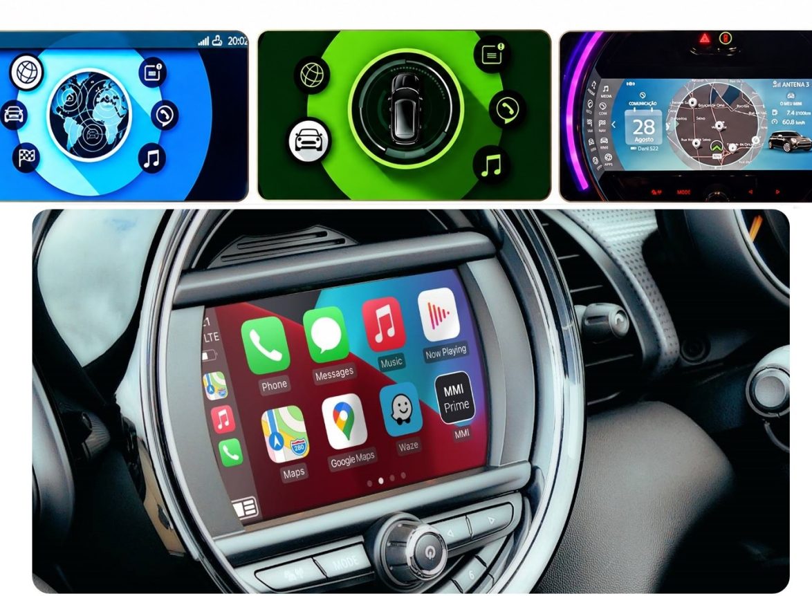 Apple CarPlay / Android Auto Nachrüsten für MINI Cooper F54/F55/F56/F57/F60 EVO