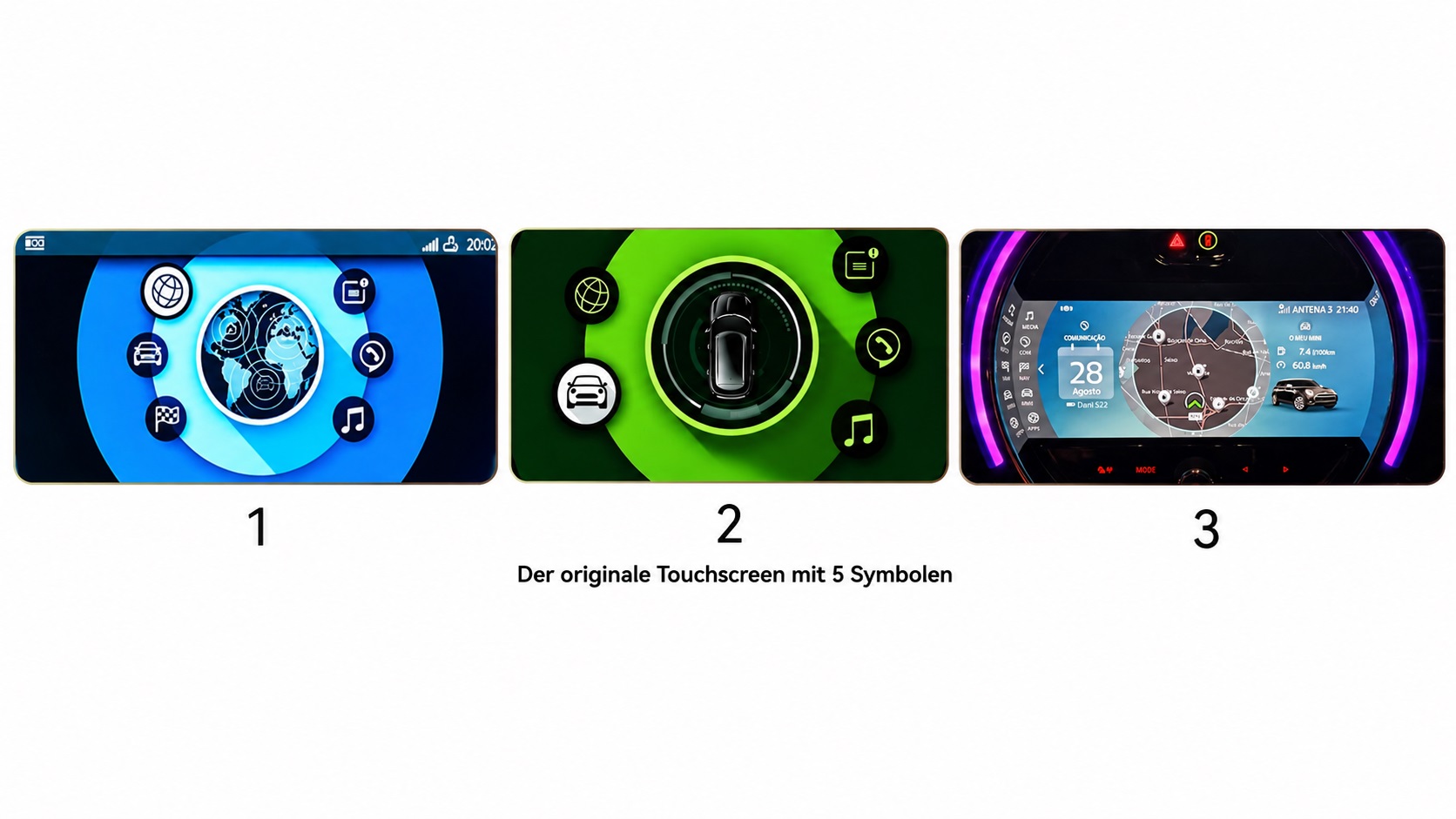 Kompatibles MINI EVO System Displa