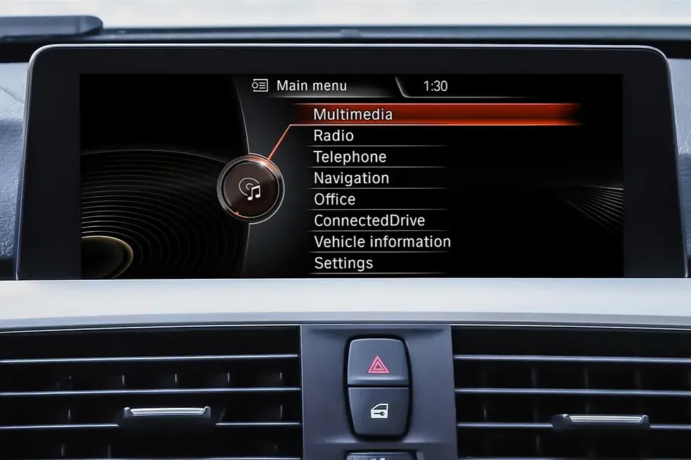 BMW NBT-System im X6 F16 erkennen