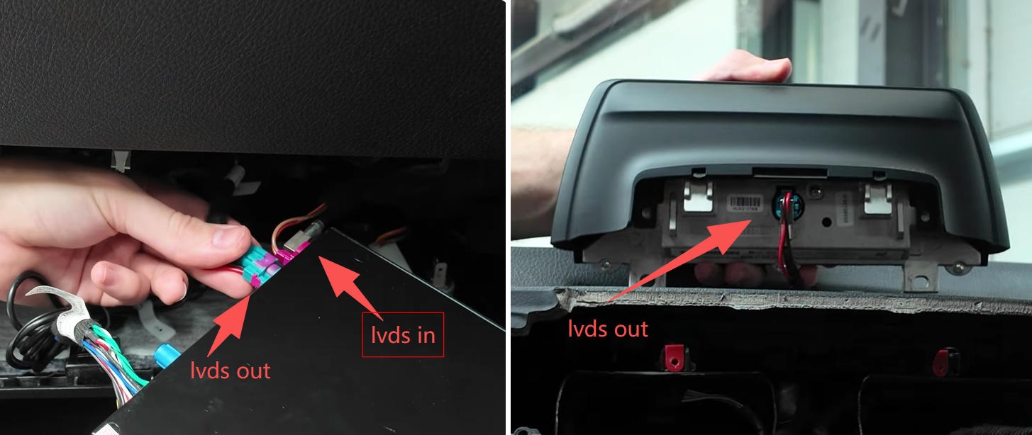 lvds in & lvds out