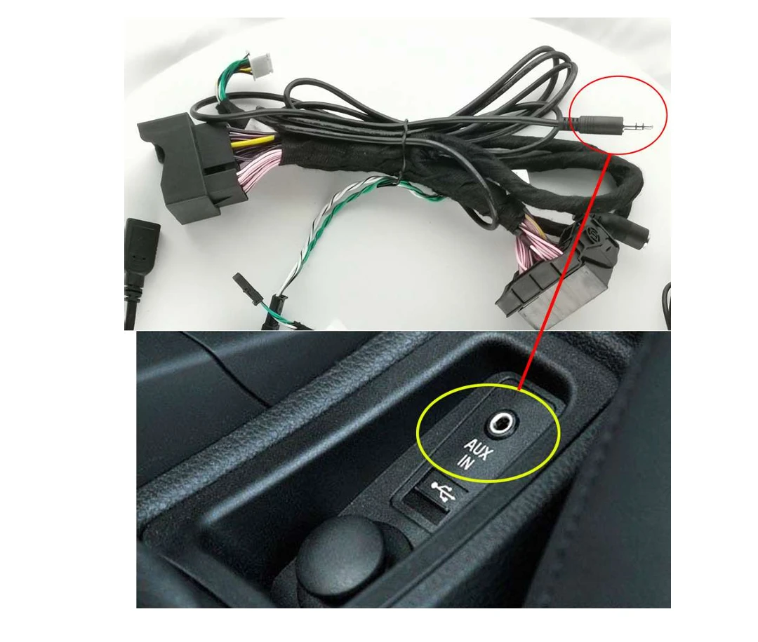 AUX-Kabel für CarPlay im BMW X3 F25 verlegen