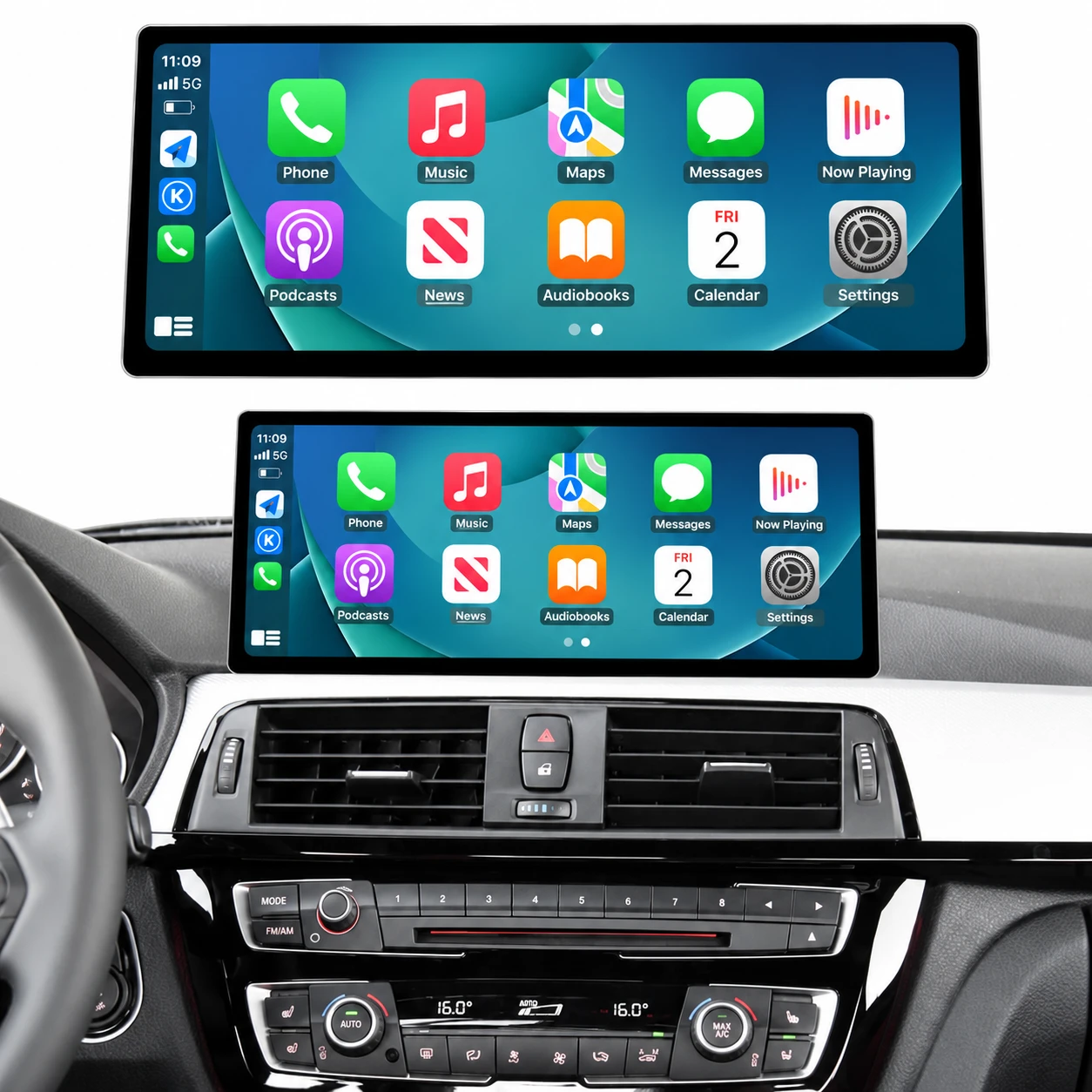 12,3-Zoll-CarPlay-Touchscreen für BMW 3er F30 F31 F34 und 4er F32 F33 F36