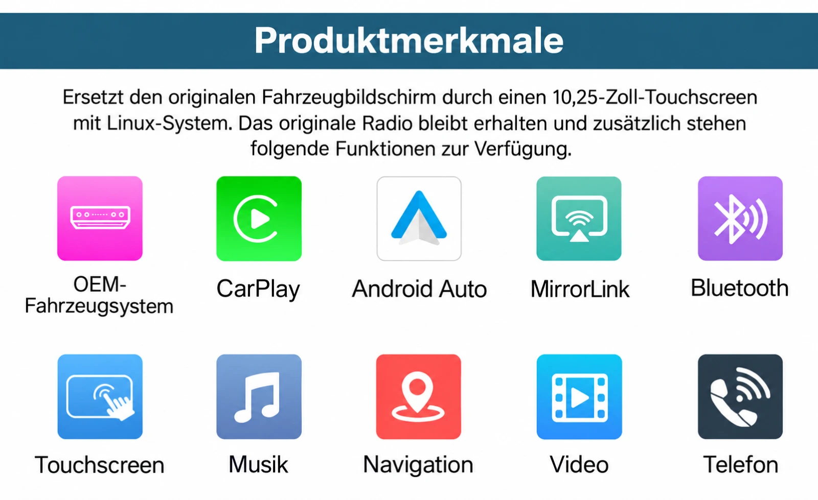 Produktmerkmale