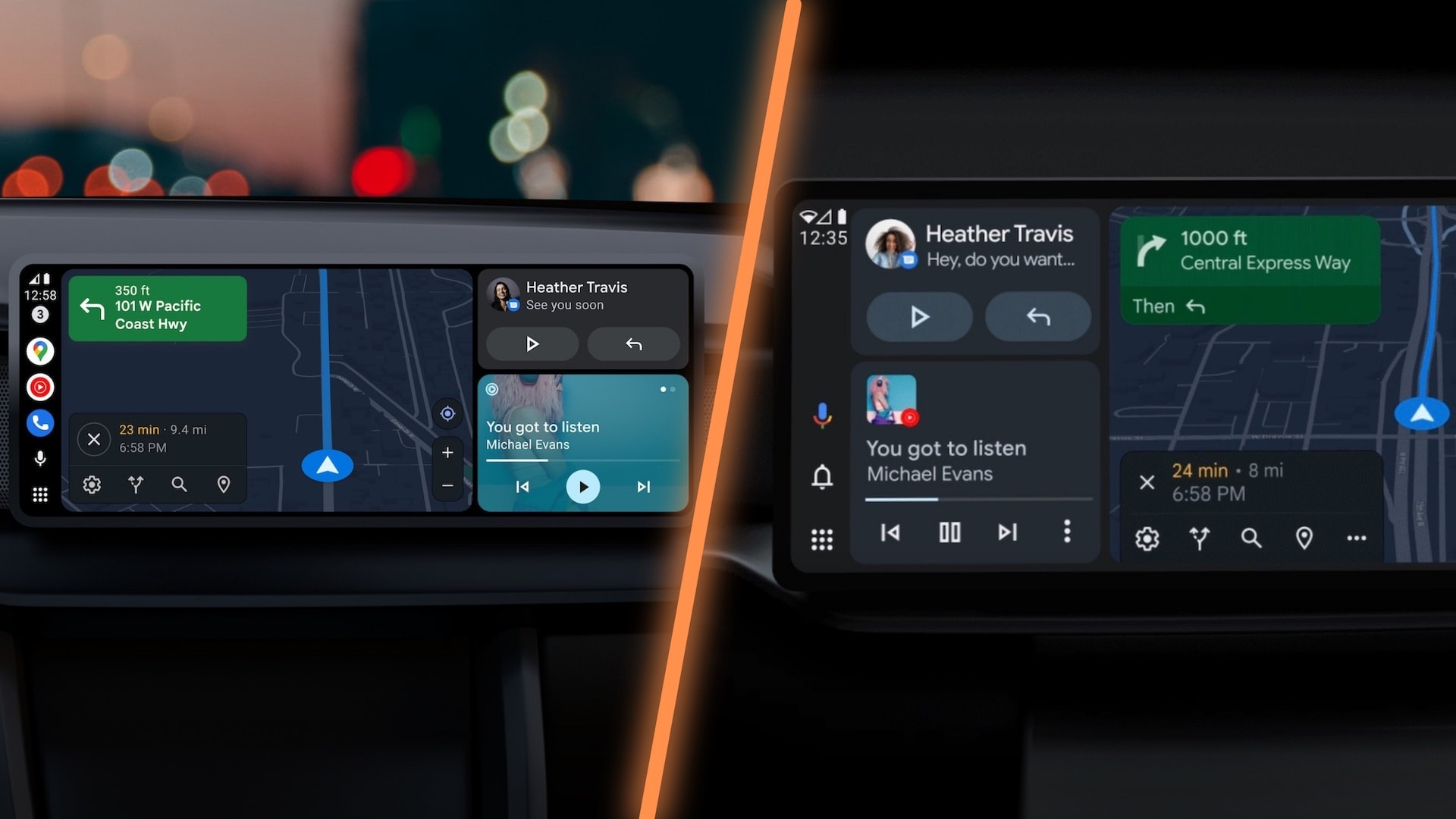 Android Auto Coolwalk