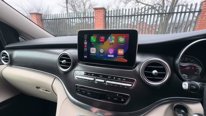 Mercedes V-Klasse CarPlay Menü aktivieren über RETURN Taste