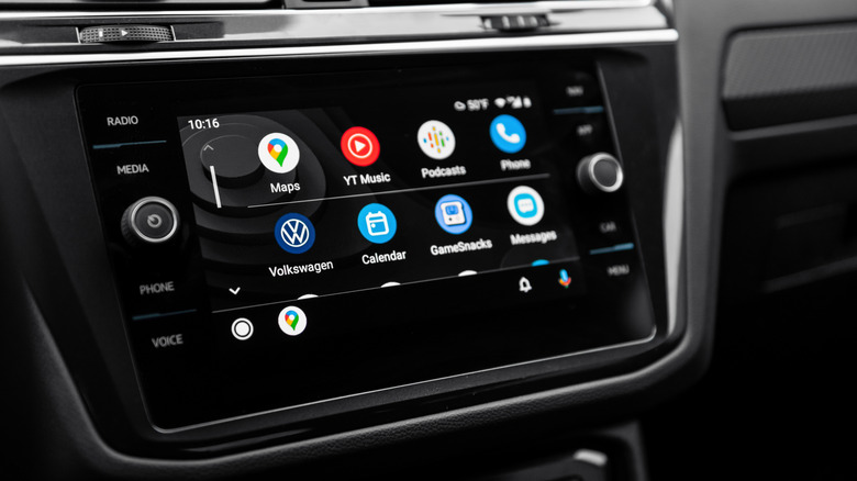 Android Auto Hauptmenü