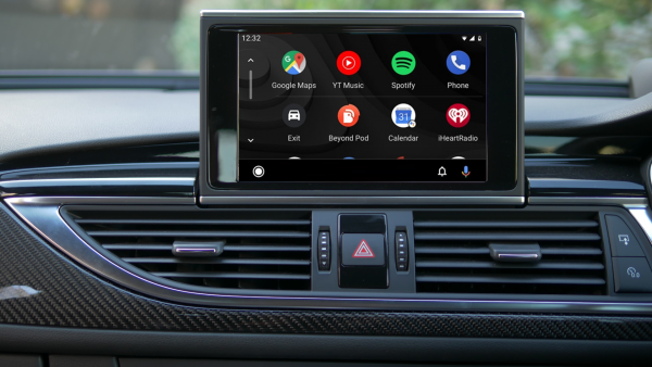 Android Auto Oberfläche im Audi A6