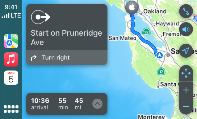 Apple Maps carplay