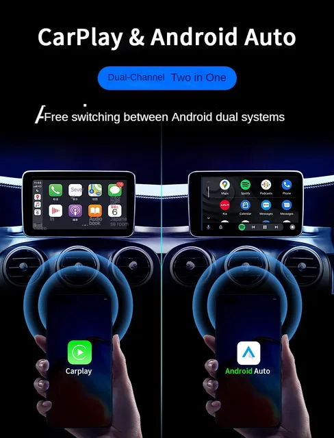 Android Auto/CarPlay Dual-System