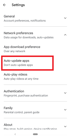 Android-Apps automatisch aktualisieren