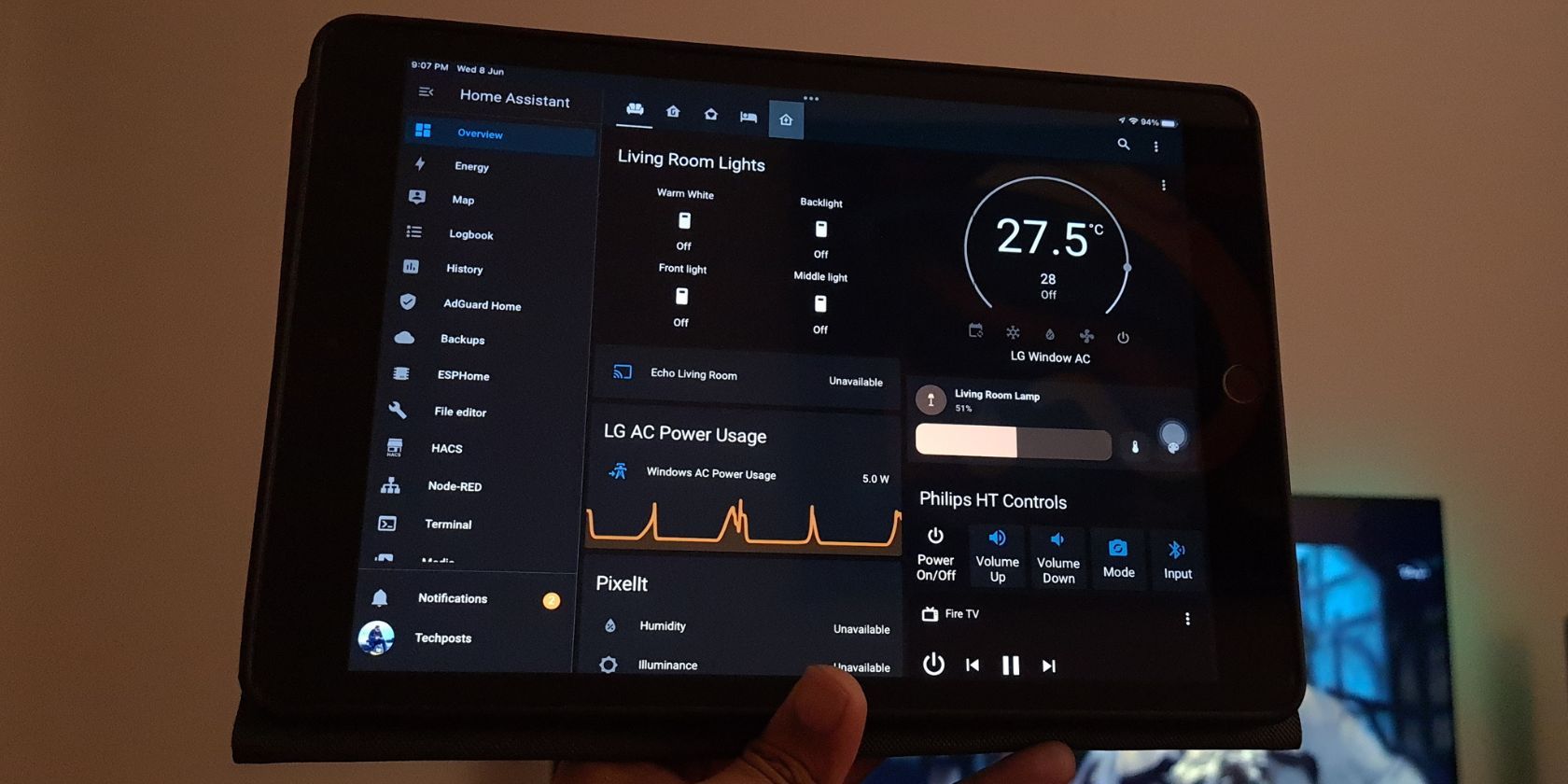 Home Assistant app