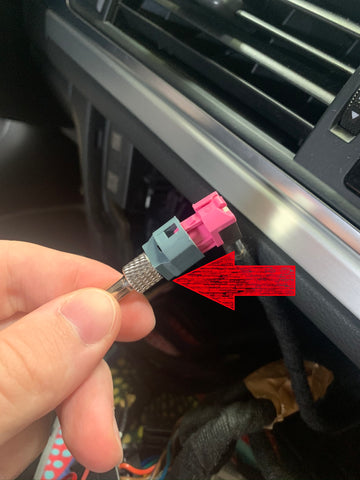 LVDS-Kabelanschluss CarPlay-Modul Audi A6