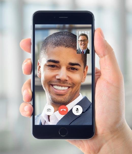 FaceTime im Stehen verwenden