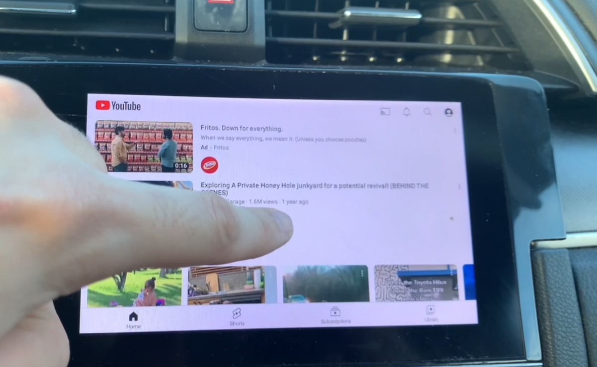 carplay YouTube