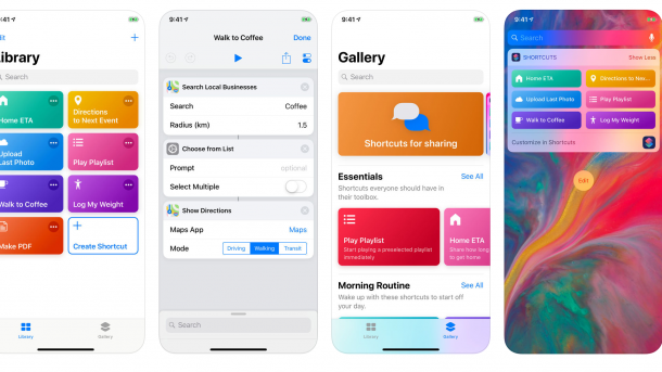 Kurzbefehle App
