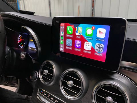 Mercedes GLC CarPlay Menü öffnen