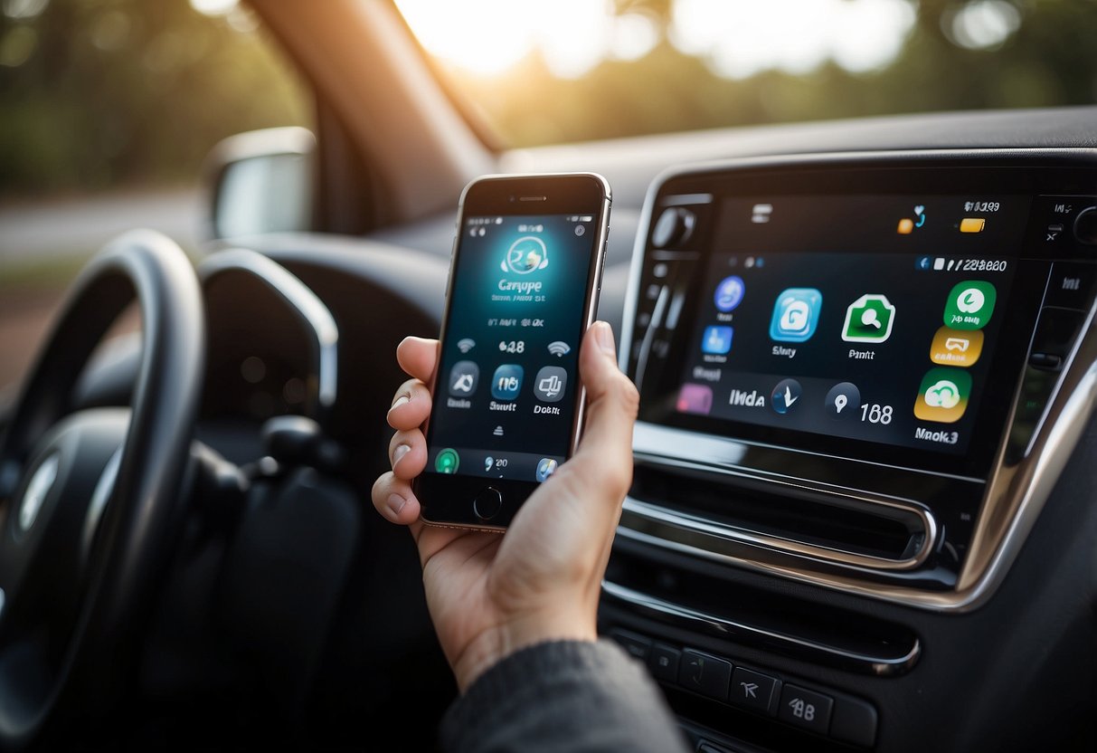 CarPlay mit dem Auto verbinden