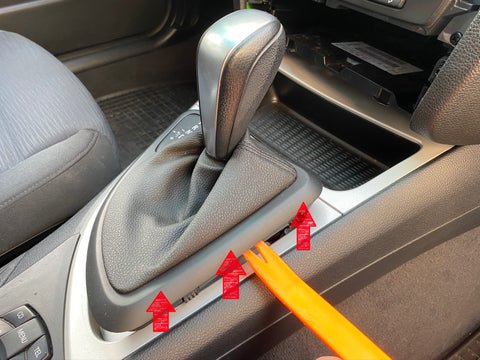 BMW 1er Schalthebel Verkleidung Ausbau