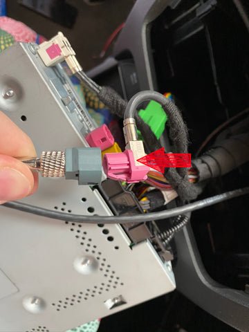 LVDS-Kabel verbinden