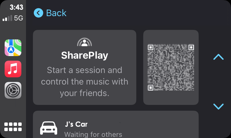 SharePlay für CARPLAY