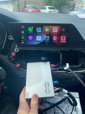 Installationsanleitung für BMW F40 CarPlay und Android Auto mit EVO-System