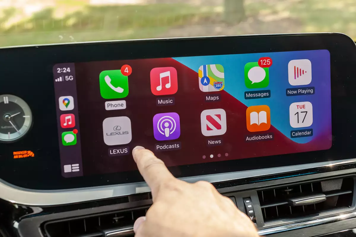 Fahrzeug CarPlay unterstützt