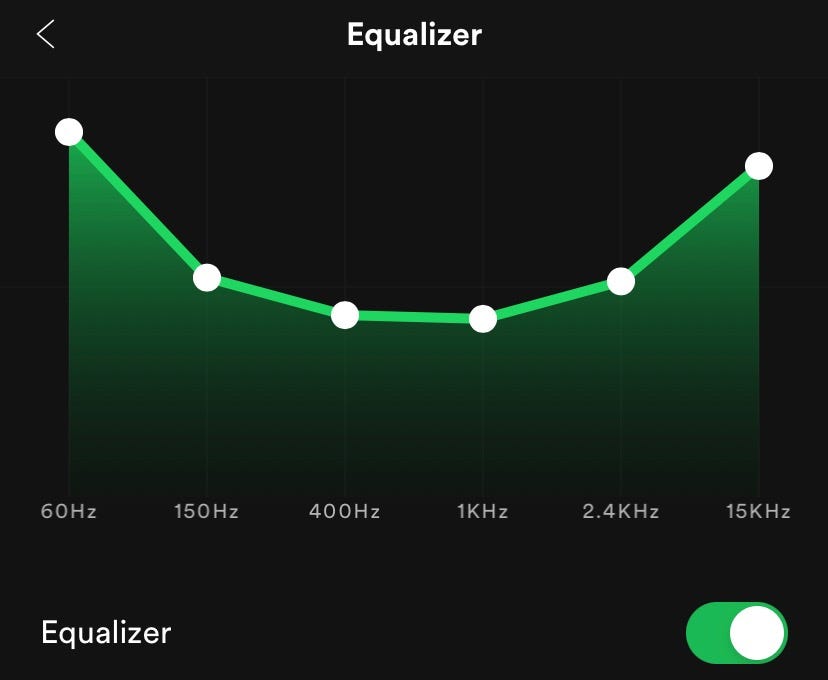 Spotify EQ