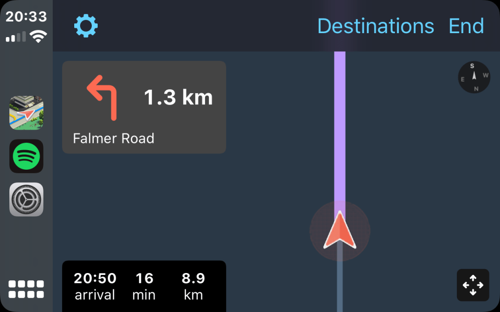 Karta GPS