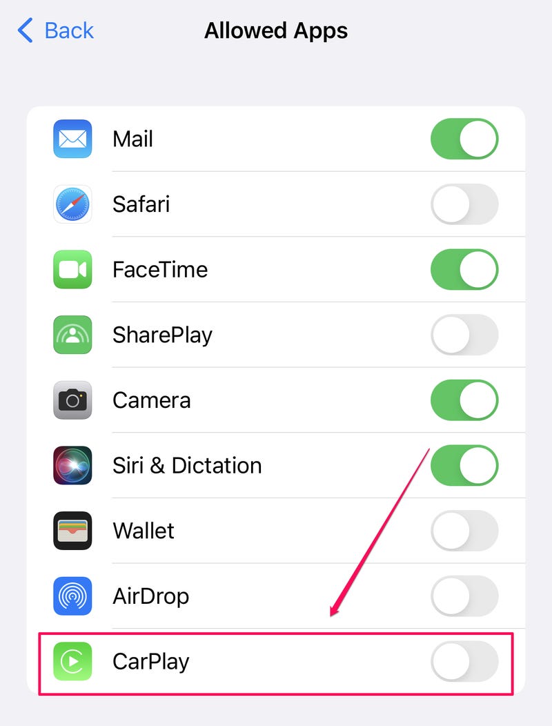 Aktivieren Sie CarPlay auf Ihrem iPhone