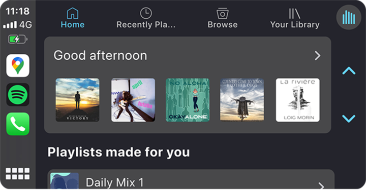 Spotify auf Apple CarPlay