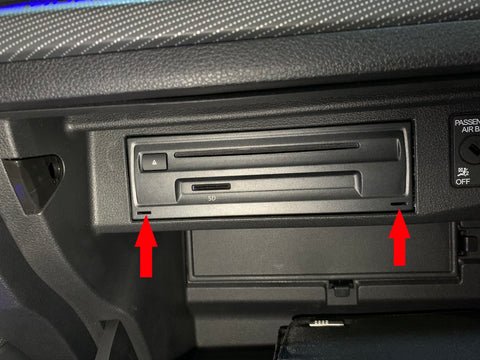 Audi MMI Gerät sichtbar machen