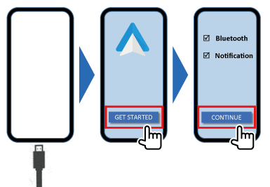 Verbinden Sie Android Auto