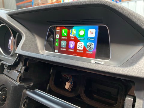 Apple CarPlay läuft erfolgreich in der Mercedes-Benz E-Klasse.
