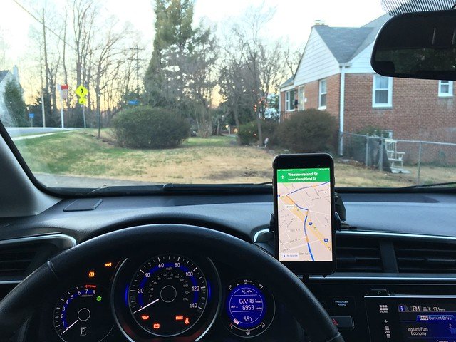 Smartphone-Halters GOOGLE MAPE