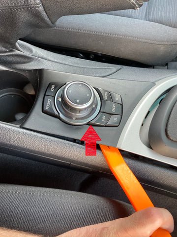 BMW 1er iDrive Panel Ausbau