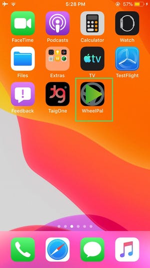 WheelPal app