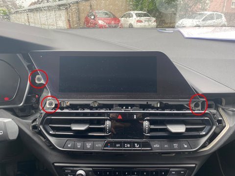 Installationsanleitung für BMW F40 CarPlay und Android Auto mit EVO-System